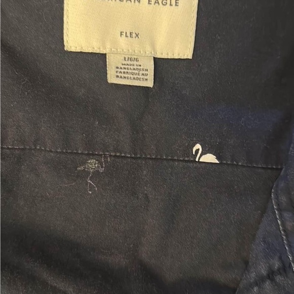 American Eagle short sleeved men’s shirt size large - Picture 2 of 2